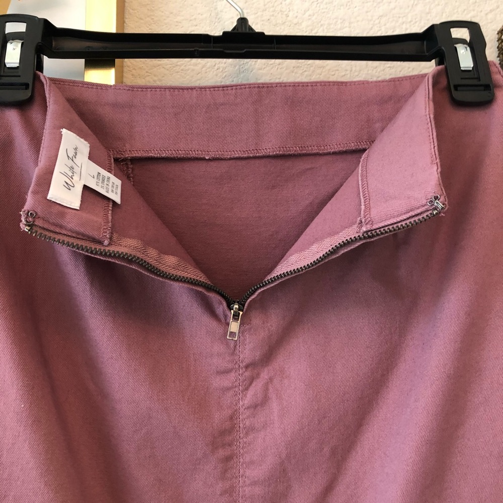 🥑 2/$40 TILLYS white fawn rust pink skirt - Picture 5 of 6
